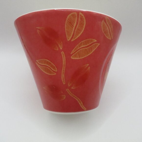 Villeroy & Boch New Wave Caffe Merah Coffee Mug Cup 12oz Snack Plate Saucer - Picture 8 of 16